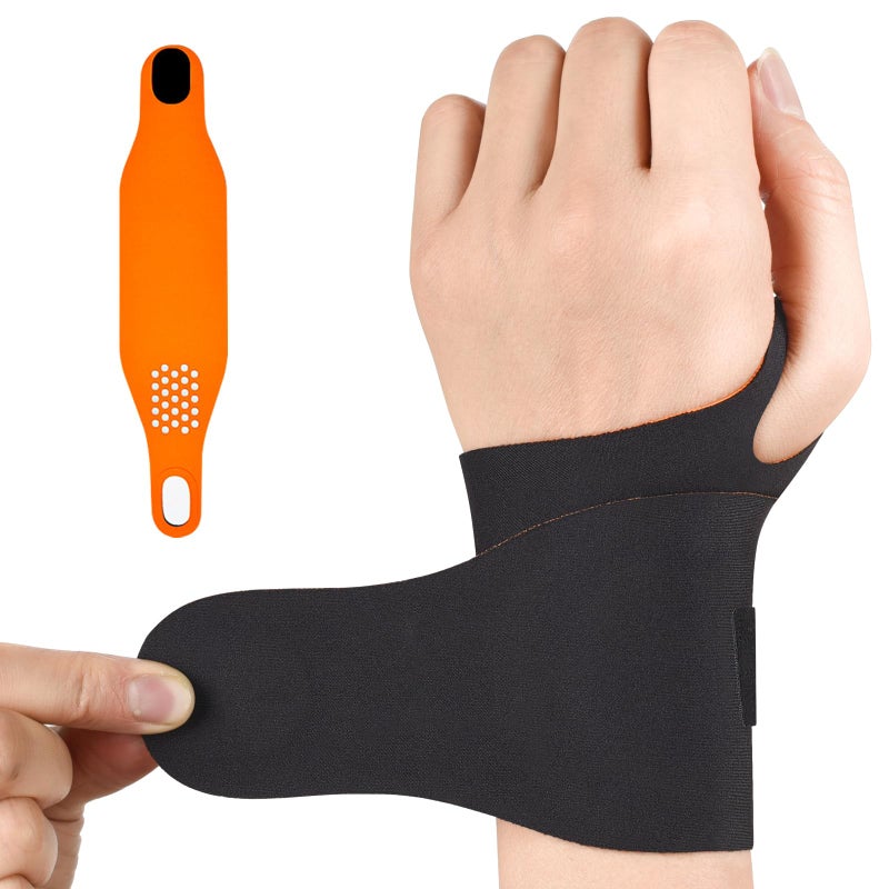 Vallavin Ulnar Wrist Brace for Right & Left Hand, Ultra-Thin Elastic Wrist Wrap Compression for TFCC Tear and Repetitive Wrist Use Injury, Wrist Support for Carpal Tunnel, Tendonitis, Pain